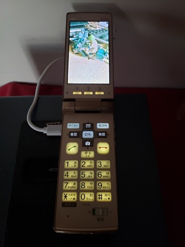 KYOCERA AU KYF32 GOLD FOLDING FLIP RETRO CELL PHONE - MAIL / CAMERA - JAPAN - 第 15/22 張圖片