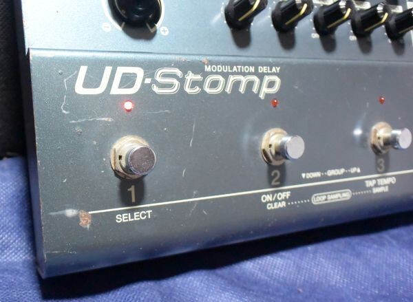 YAMAHA UD Stomp Multi Modulation Delay Effects Pedal YAMAHA UD Stomp Multi Modulation Delay Effects Pedal