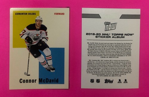 Juego completo de 217 pegatinas de hockey Topps NOW NHL 2019 (PR: 277) Hughes 24 selladas - Imagen 3 de 12