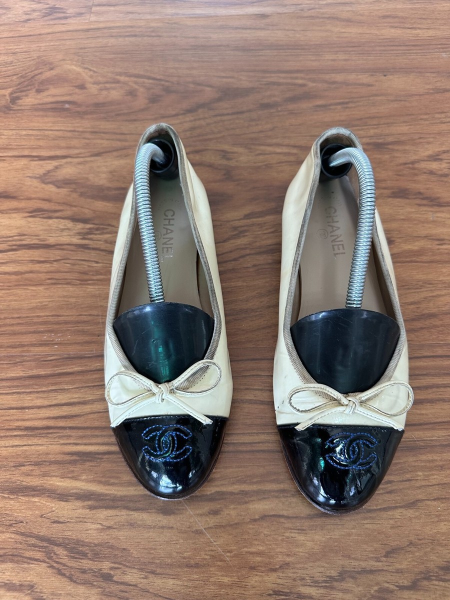 国内正規品!シャネル　バレリーナ　バレエシューズ　36 CHANEL シャネル バレエシューズ 36 バレリーナ フラット