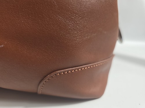 Bolsa de equipaje de mano de viaje Cutter Buck de cuero marrón para pasar la noche - Defectos - Imagen 5 de 22