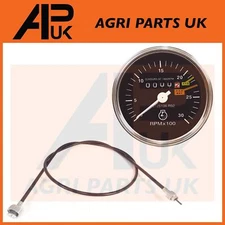 Tacho Tachometer Gauge & Cable for Case International IH 885XL 884 Tractor