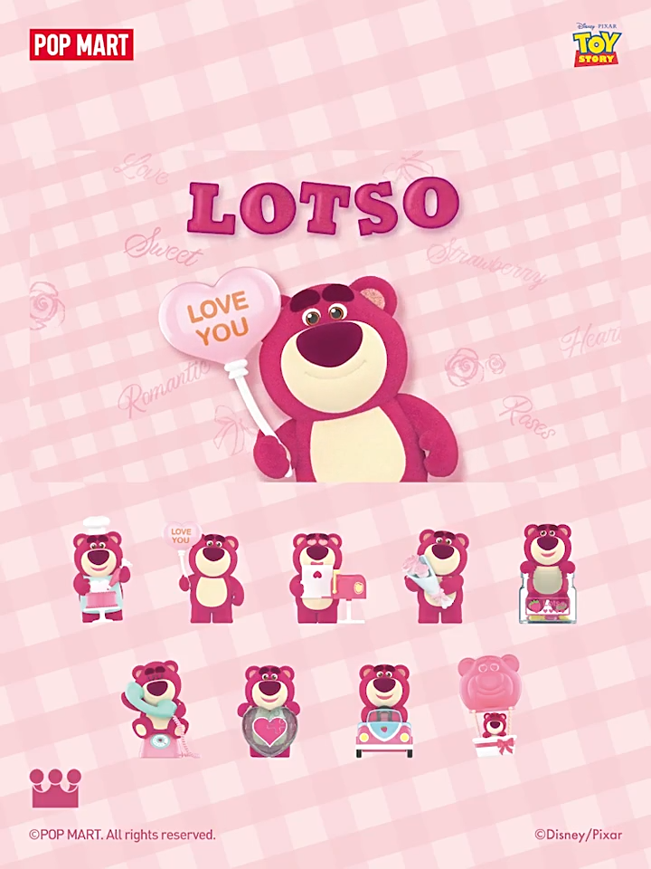 Baking With Love POP MART Toy Story Lotso Wondrous Rendezvous Figure Baking With Love POP MART Toy Story Lotso Wondrous Rendezvous Figure