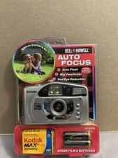 BELL HOWELL BF 905 BIG FINDER AUTO FOCUS RED EYE REDUCTION 35mm CAMERA