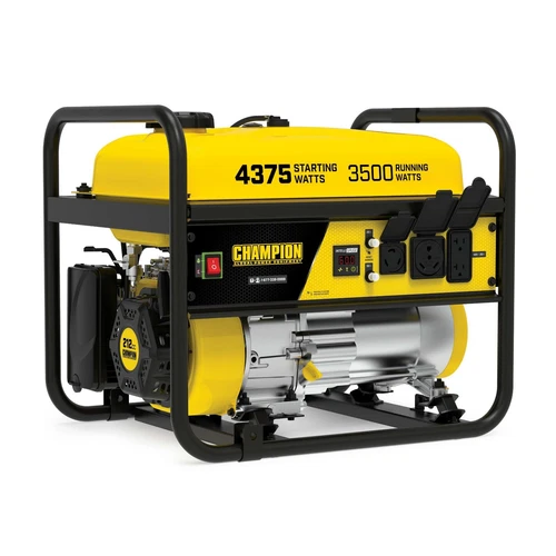 200963 - 3500/4375w Champion Generator, manual start - NEW