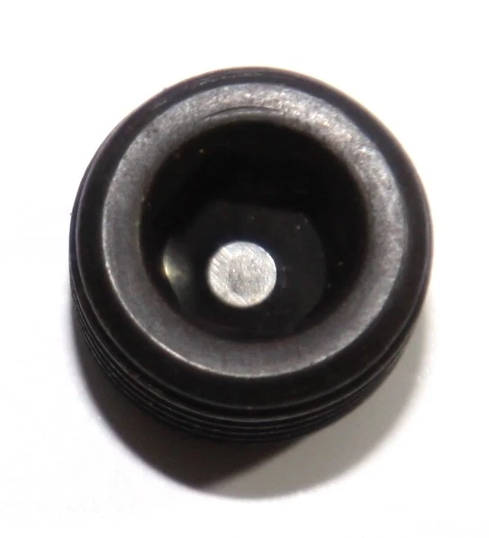 2 PIECES 3/8" NPT Steel Engine Block Intake Manifold Plug Black - Image 4 of 4