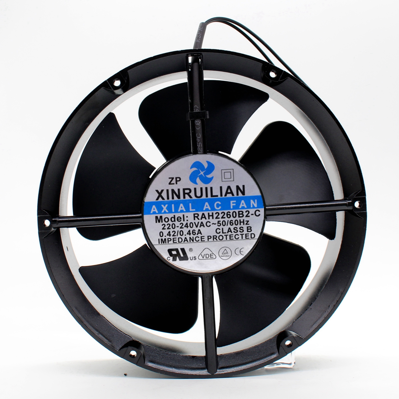 1pc Xinruilian RAH2260B2C 220V 0.42A 220*220*60mm Heatresistant fan