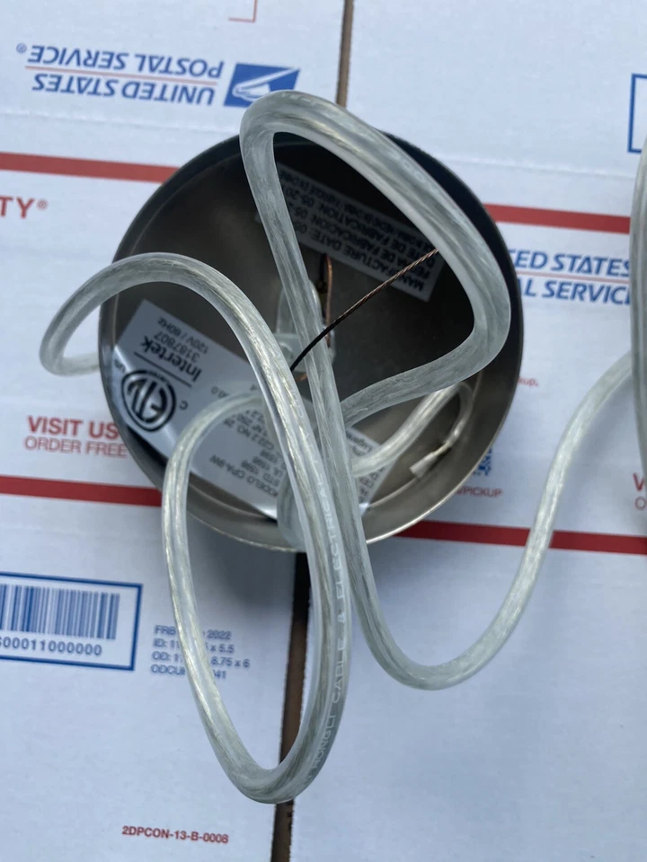 Lote de 2 mini colgantes de luz de níquel cepillado Allen & Roth Foto 4 de 4