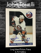 John Tonelli New York Islanders Hockey Signed Sports PHOTO 