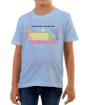 T-Shirt Periodentisch Kinder Wissenschaft Chemie Physik Elemente Mathematik cool