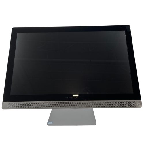 READ HP Pavilion 24" 24-b223w AIO i3-7100t 3.4Ghz 4GB RAM 160GB SSD #CR5511 (VK) - Afbeelding 1 van 13