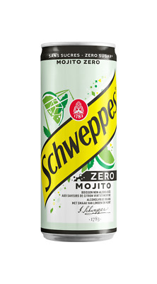 Schweppes Mojito Zero (24 x 0,33 Liter Dosen BE)