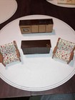 Vintage Bandai Maple Town Story Critters Wardrobe Kitchen Chairs and Wall Table — photo 1