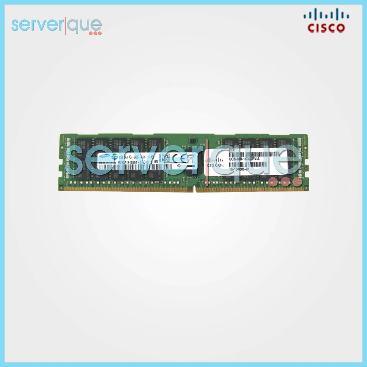 32GB RAM PC4-19200 REG RDIMM Server – Equivalente Cisco HX-MR-1X322RV-A