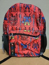 Mochila Marvel Avengers Mech Strike 17" Avengers Transformers Bookbag Niños
