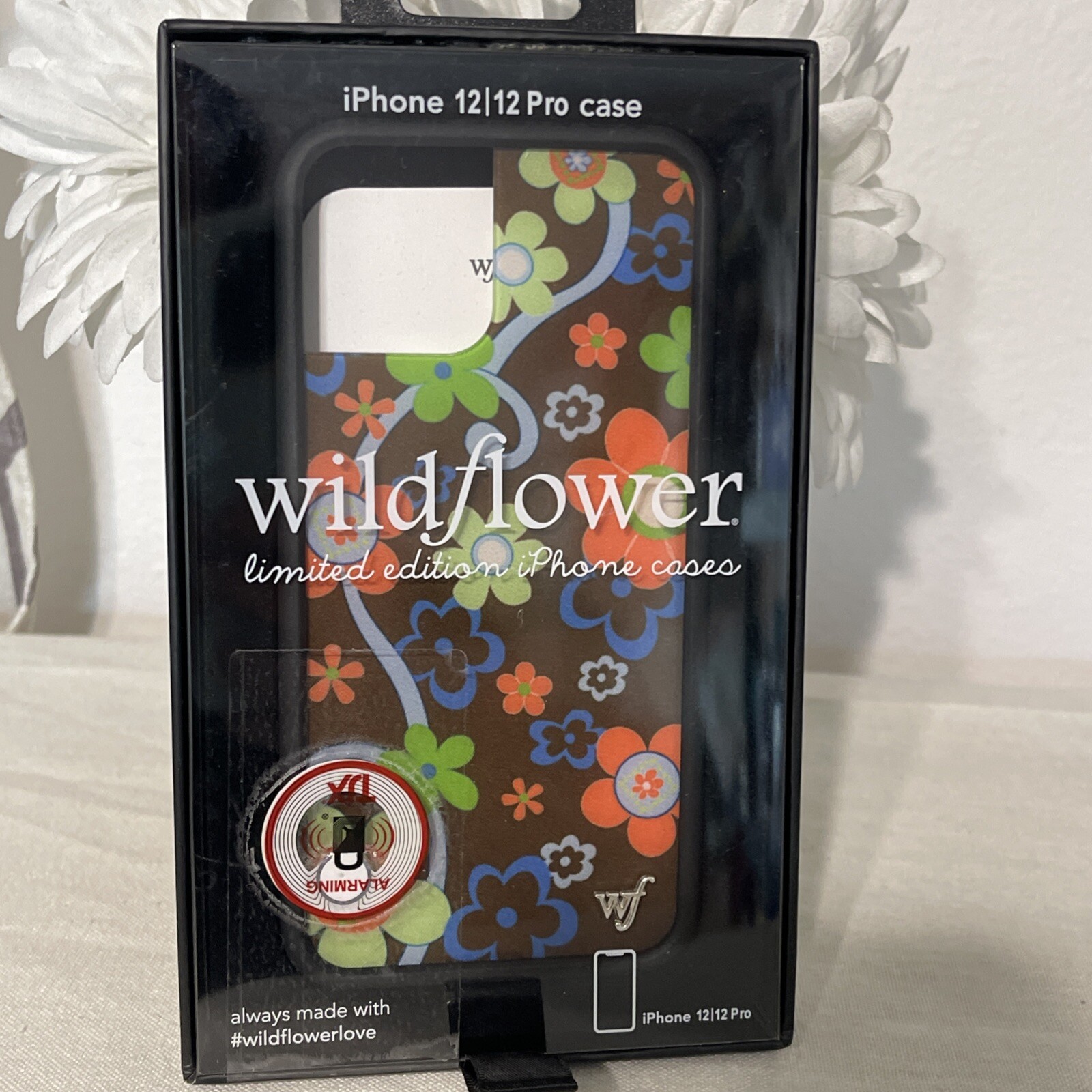 Wildflower iPhone 12/12 Pro Case | Vibrant Floral Design-image