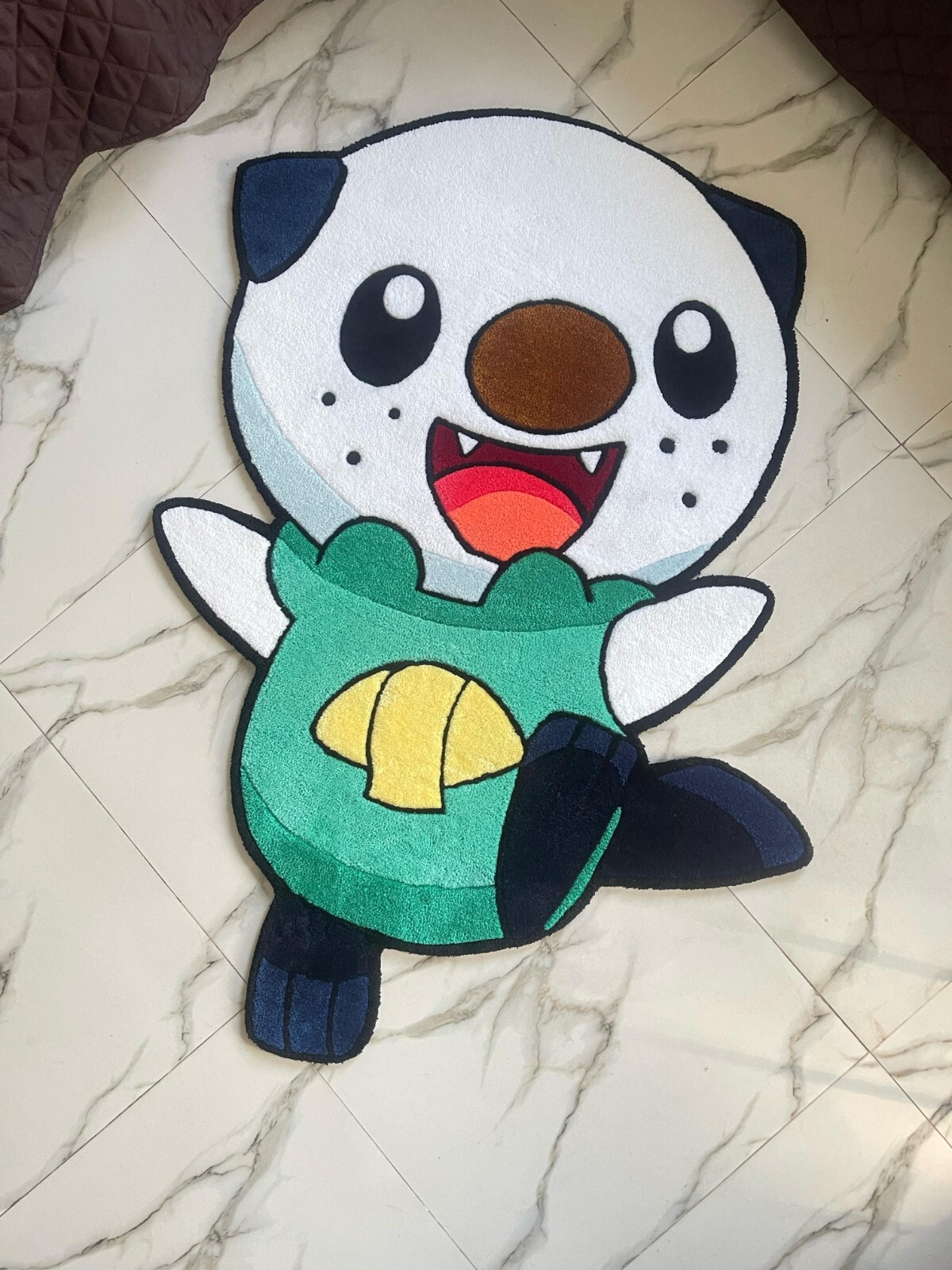 Pokémon Oshawott Handtufted Rug | Customized | Soft & Fluffy | For any Room