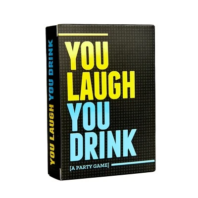 DSS GAMES You Laugh You Drink - The Drinking Game for People Who Can't Keep a Straight [A