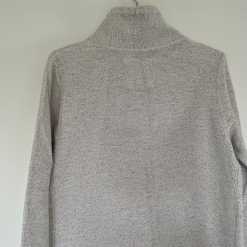 Maglione Fat Face Cream collo lungo cotone felpa collo alto - donna taglia UK 12 - Foto 9 di 9