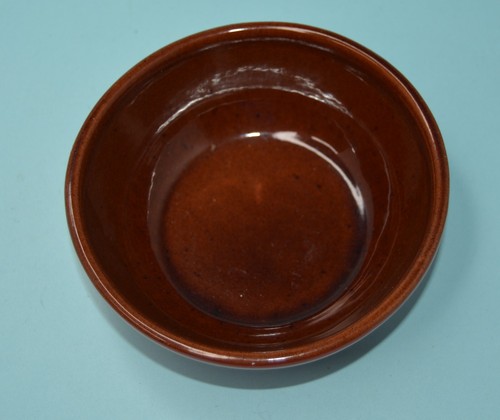 Frankoma Pottery BOWL orange and brown - Picture 5 of 6