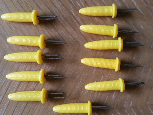 11 Maiskolbenhalter (gebraucht)