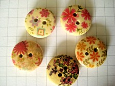 SCRAPBOOKING OR CARD MAKING EMBELLISHMENTS - BUTTONS - 20 PACK