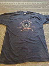 Vintage Single Stitch MICKEY UNLIMITED Embroidered Mickey Mouse Shirt XL USA