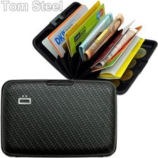 Ã–gon -designs- tarjetero de aluminio Stockholm San Carbon | Compra online eBay