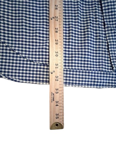 Ralph Lauren camicia classica uomo blu scuro a quadri taglia XL preppy - Foto 3 di 4