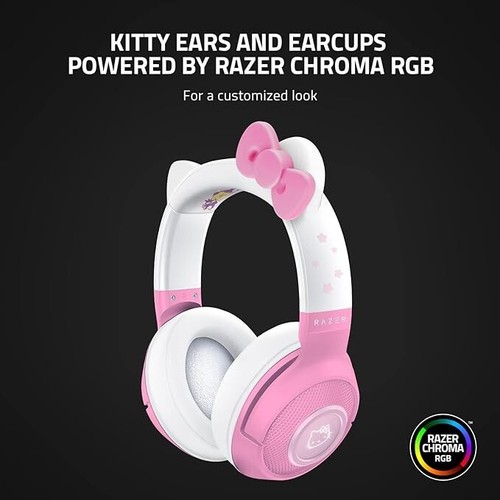Razer Kraken Kitty V2 BT Headset Hello Kitty Edition - Picture 4 of 7