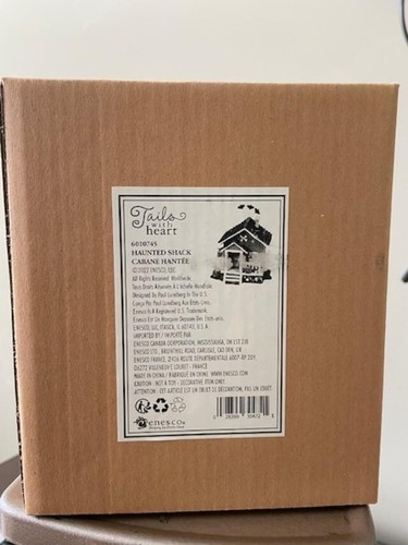 Enesco Halloween Schwänze mit Herz Spukhütte (4,84"" Gr x 4"" L) - Bild 2 von 2
