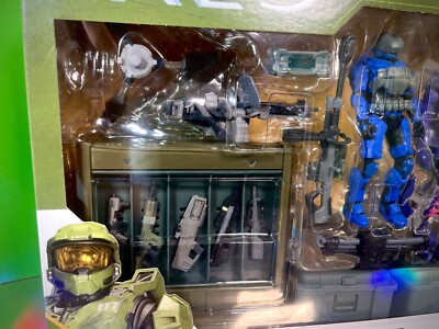 Jazwares World of Halo - UNSC Checkpoint w/ Spartan Gungir + Elite