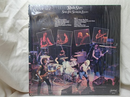 Radio Stars: Songs For Swinging Lovers 1977 A3/B2 STUNNING NEAR MINT LP + 7" - Picture 3 of 9