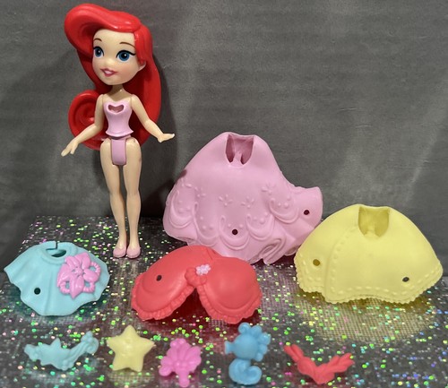 Disney Ocean Princess Little Mermaid Kingdom Puppe Arielle Modewechsel Spielzeug Set - Bild 1 von 5