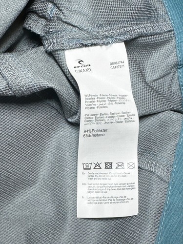 Rip Curl NWT Men's Anti Series Elite Zip Jacket Midnight Blue Medium NEW TAGS - Picture 7 of 7