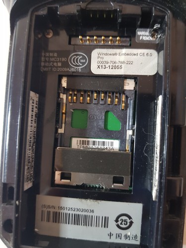 Zebra Motorola Symbol MC3190 MC3190R CE6.0 &Cradle P: MC3190-RL4S04E0A Lot #1222 - 第 7/12 張圖片