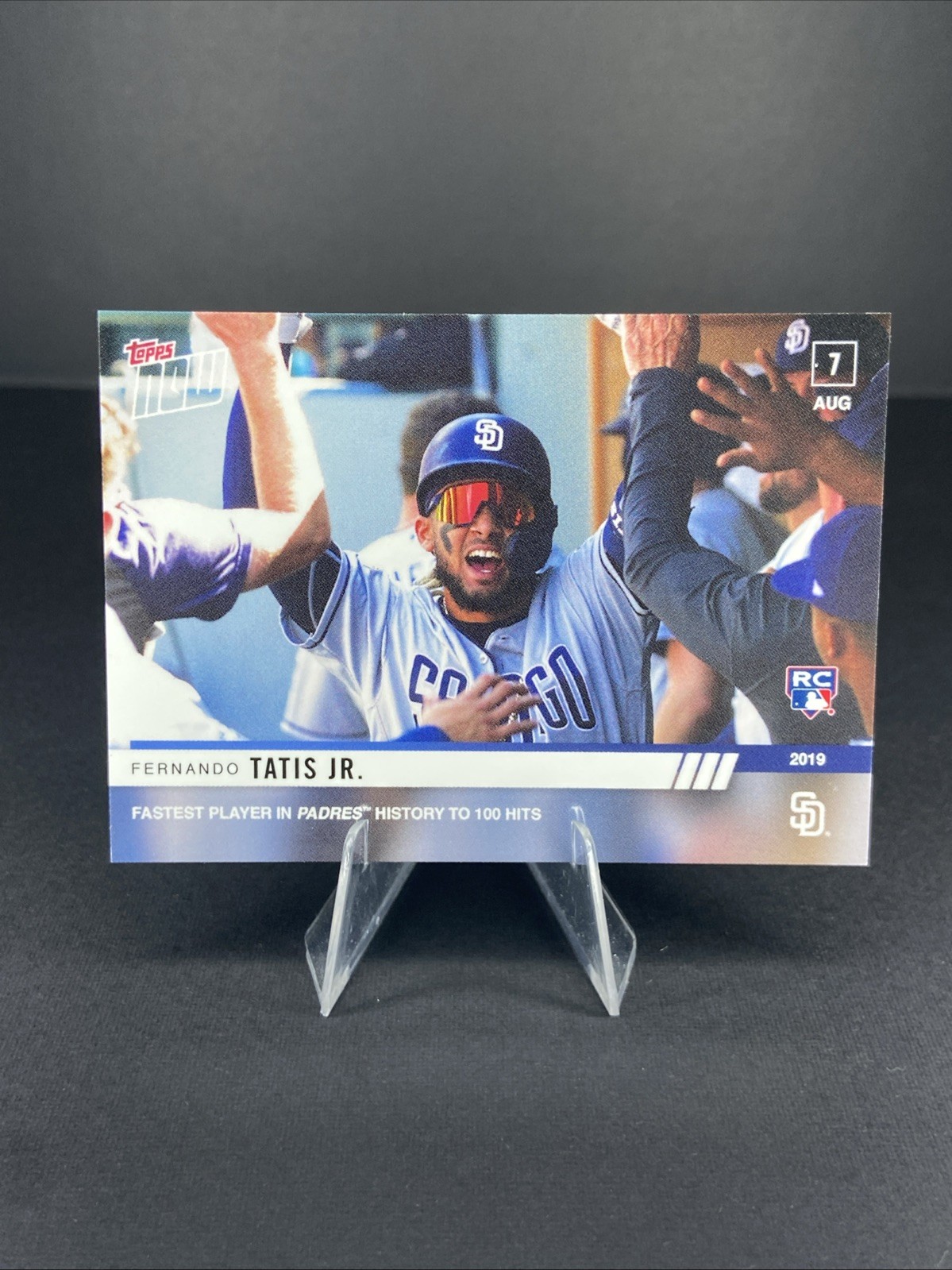 2019 Topps Now #649 Fernando Tatis Jr. San Diego Padres RC