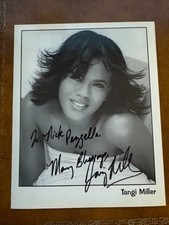 Tangi Miller Autographed Signed Photo w/inscription Actress Felicity Drones