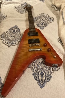 Rare Washburn Lyon LPT80 Guitar Pop Top