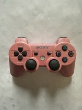 OEM Sony PS3 DualShock 3 Pink Controller Untested Read