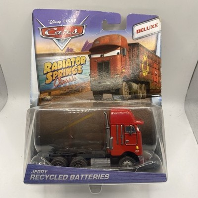 Disney Pixar Cars Jerry Recycled Batteries Radiator Springs