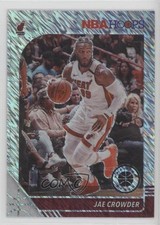 2019-20 Panini NBA Hoops Premium Stock Shimmer Prizm Jae Crowder #92 12ps
