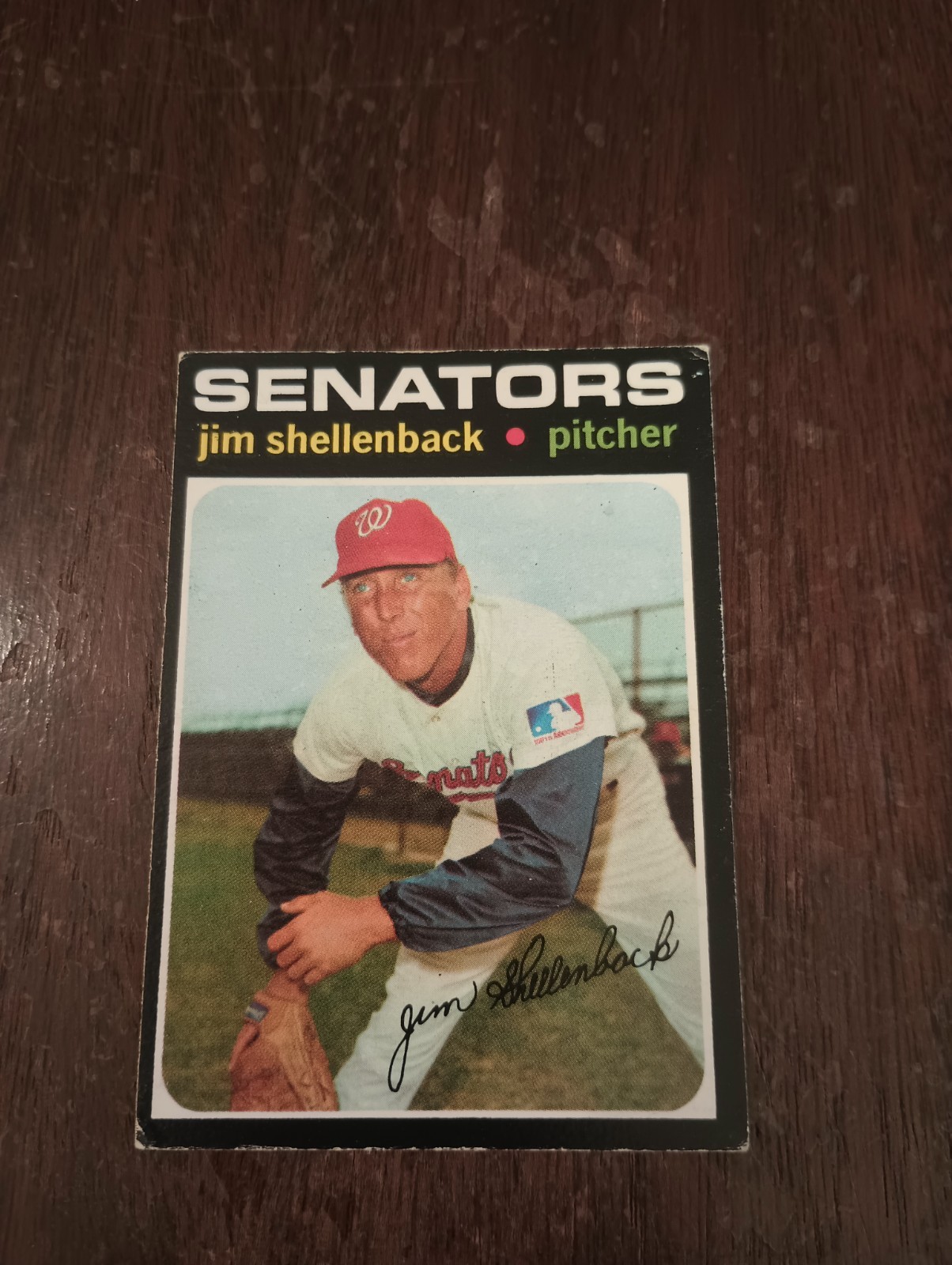 1971 OPC/Topps #351 Jim Shellenback (GD)