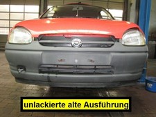Stoßfänger / Stoßstange Vorne Opel Corsa B Farbe rot Z547 Limousine