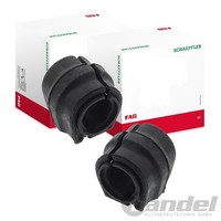 2X Schaeffler FAG Stabilager Gummilager Stabi Vorne Passend FüR CitroËN Berlingo