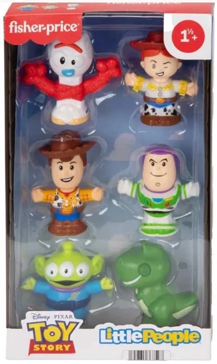 Fisher-Price Little People Disney Pixar Toy Story Figure 6 pk Buzz Woody Jessie