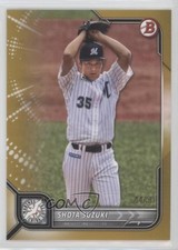 2022 Bowman NPB Nippon Professional Baseball Gold 44/50 Shota Suzuki #108 1xd