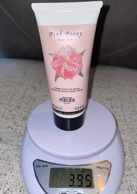 New!! Perlier Pink Peony Moisture Shield 3.3oz Hand Cream. Tape Sealed