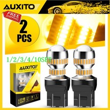 Bright 54smd Amber Yellow 7443 7440 Led Rear Turn Signal Bulbs Light 110set