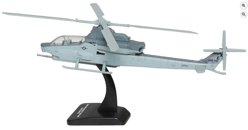 HÉLICOPTÈRE BELL AH 1Z COBRA US ARMY NEUF 1/55° NEW RAY 26123 - Photo 4/4